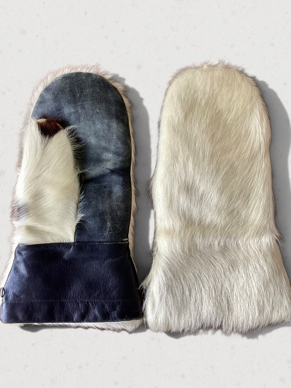 Authentic Sealskin Mittens - Handcrafted Adult Winter Mitts